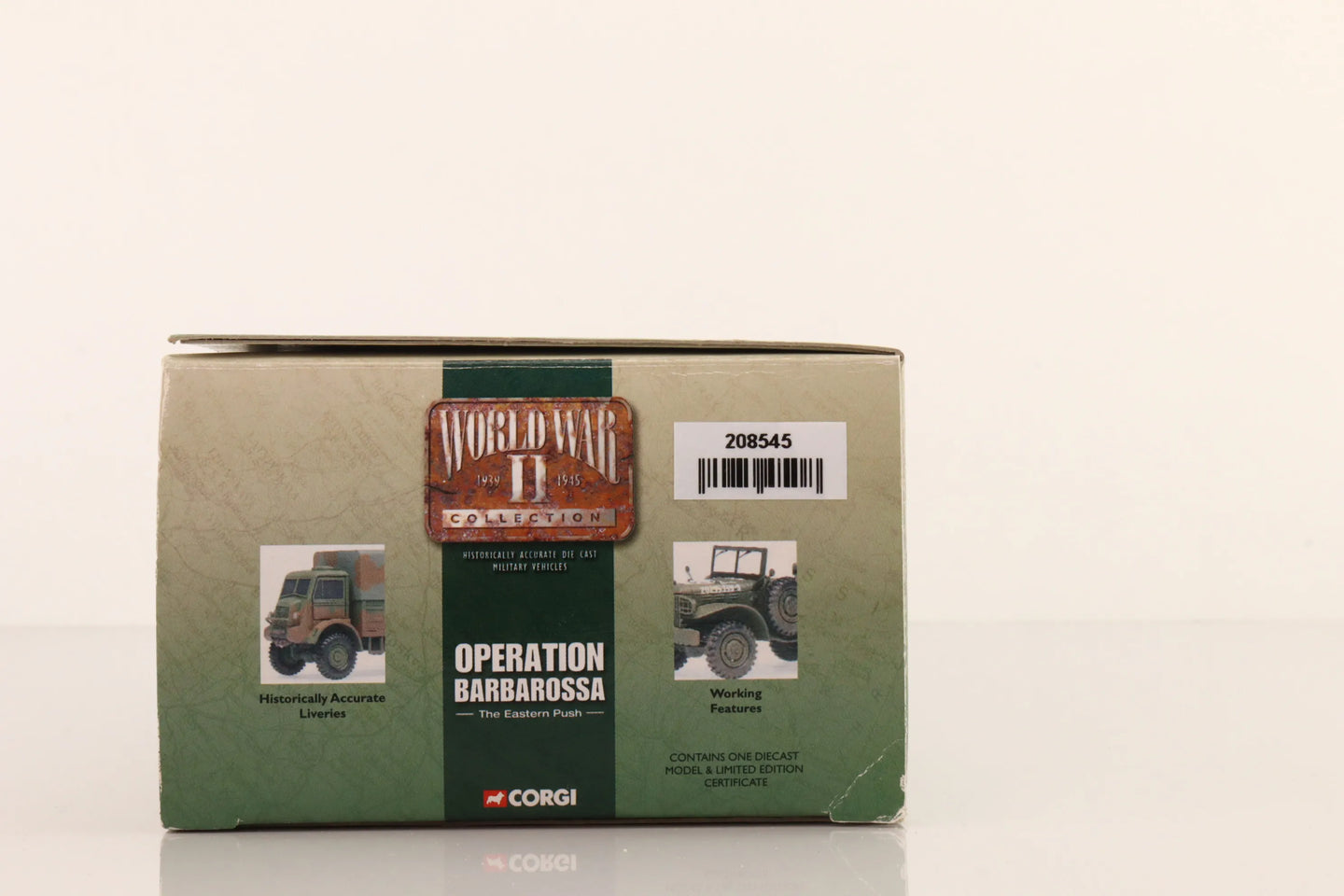 CORGI SD.KFZ.7/1 KRAUSS-MAFFEI HALF TRACK WITH FLAKVIERLING 38
