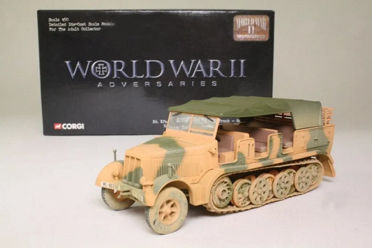 CORGI SDKFZ 7 GERMAN HALF TRACK PANZER CORPS 1943/44