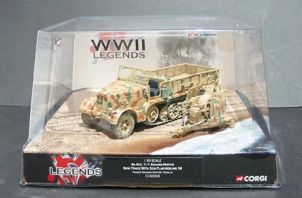 CORGI SD.KFZ.7/1 KRAUSS-MAFFEI HALF TRACK