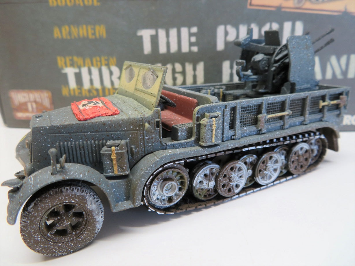 CORGI SDKFZ.7 HALF-TRACK 2ND SS TANK DIVISION, 1944