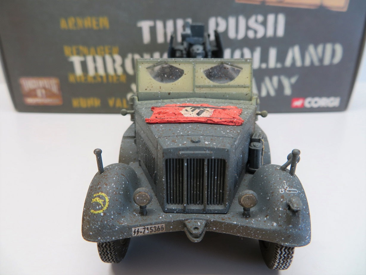 CORGI SDKFZ.7 HALF-TRACK 2ND SS TANK DIVISION, 1944