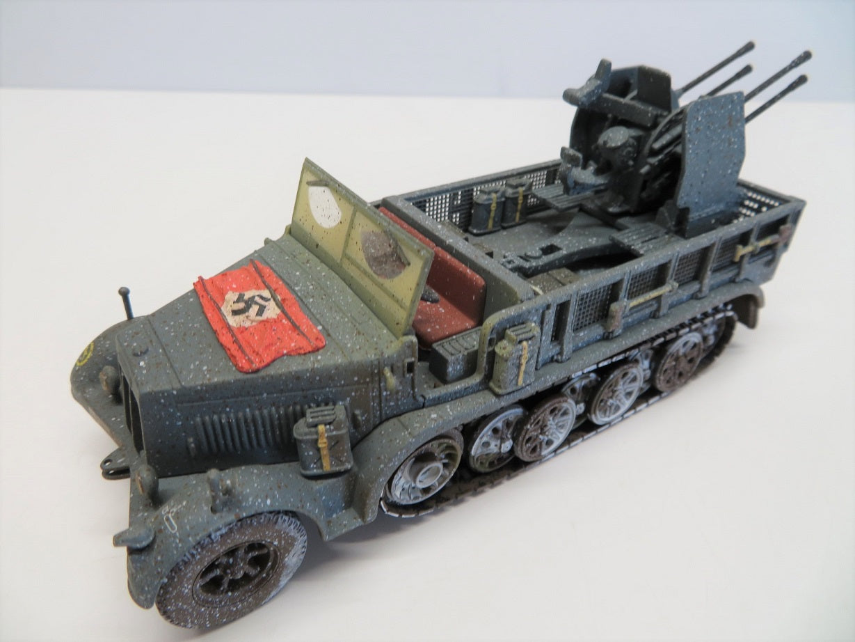 CORGI SDKFZ.7 HALF-TRACK 2ND SS TANK DIVISION, 1944
