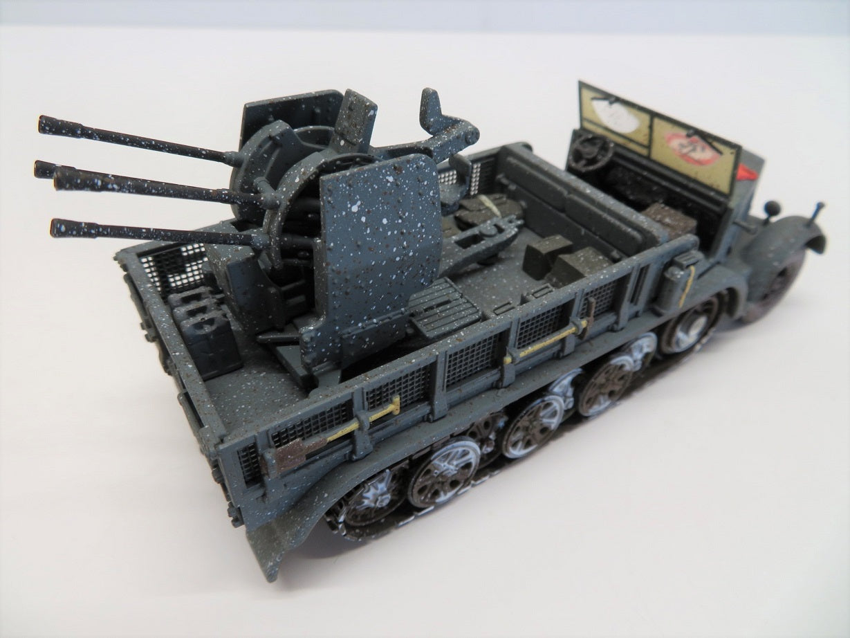 CORGI SDKFZ.7 HALF-TRACK 2ND SS TANK DIVISION, 1944