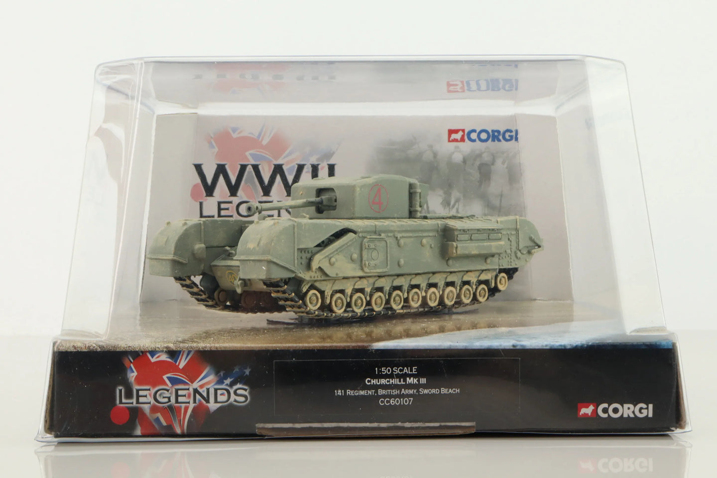 CORGI CHURCHILL MK3 SWORD BEACH