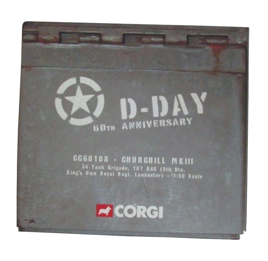 CORGI CHURCHILL MKIII BRITISH ARMY 34 TANK BRIGADE 1944