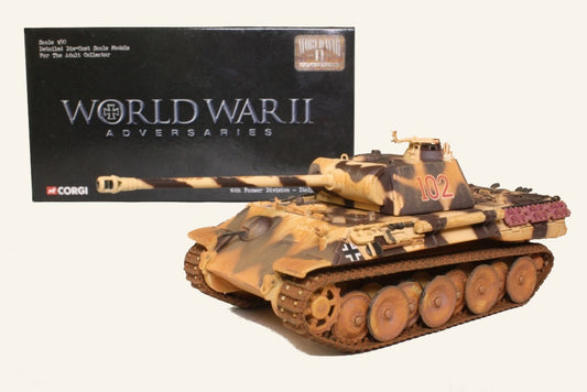 CORGI PANTHER TANK 16TH PANZER DIVISION ITALY 1943