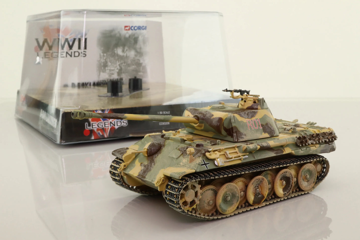 CORGI PANTHER AUSF.A REGIMENTAL COMMAND TANK