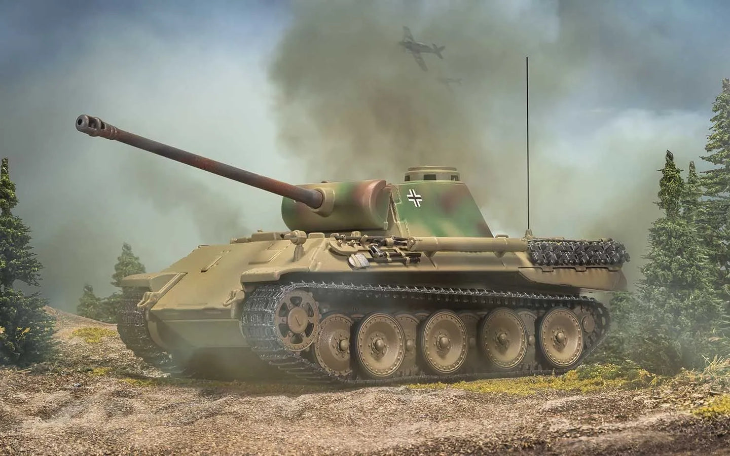 CORGI PANZERKAMPFWAGEN V PANTHER (AUSF D