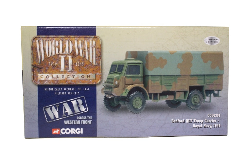 CORGI  BEDFORD QLD TRUCK QLT ROYAL NAVY 1944