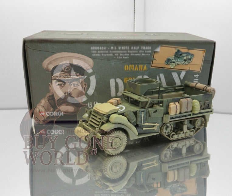 CORGI M3 WHITE HALF-TRACK 4TH CANADIAN ARMOURED FRANCE 1944