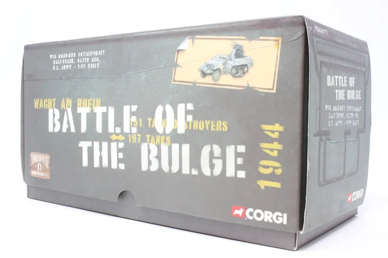 CORGI M16 QUAD-GUN ANTI AIRCRAFT HALF-TRACK U.S. ARMY