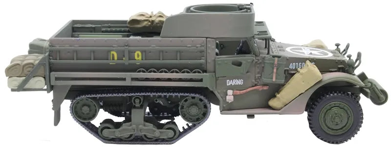 CORGI WHITE M3A1 HALF TRACK