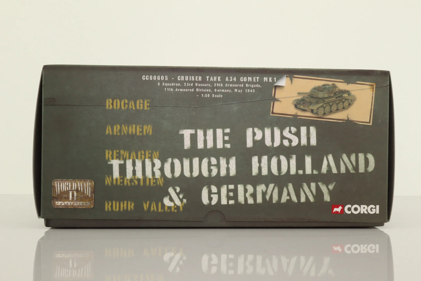 CORGI CRUISER TANK A34 COMET MK1 GERMANY 1945