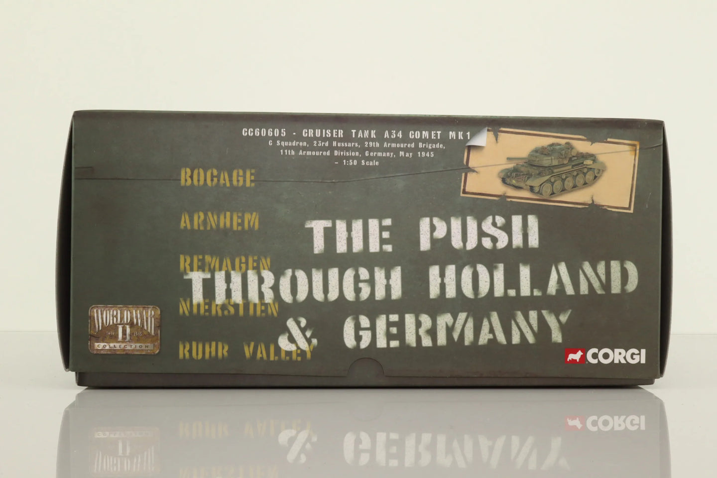 CORGI CRUISER TANK A34 COMET MK1 GERMANY 1945