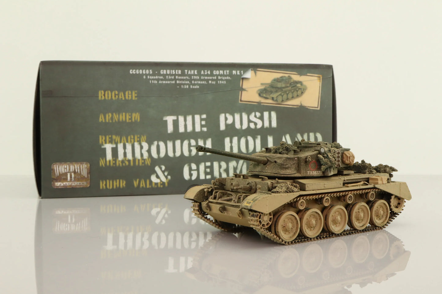 CORGI CRUISER TANK A34 COMET MK1 GERMANY 1945