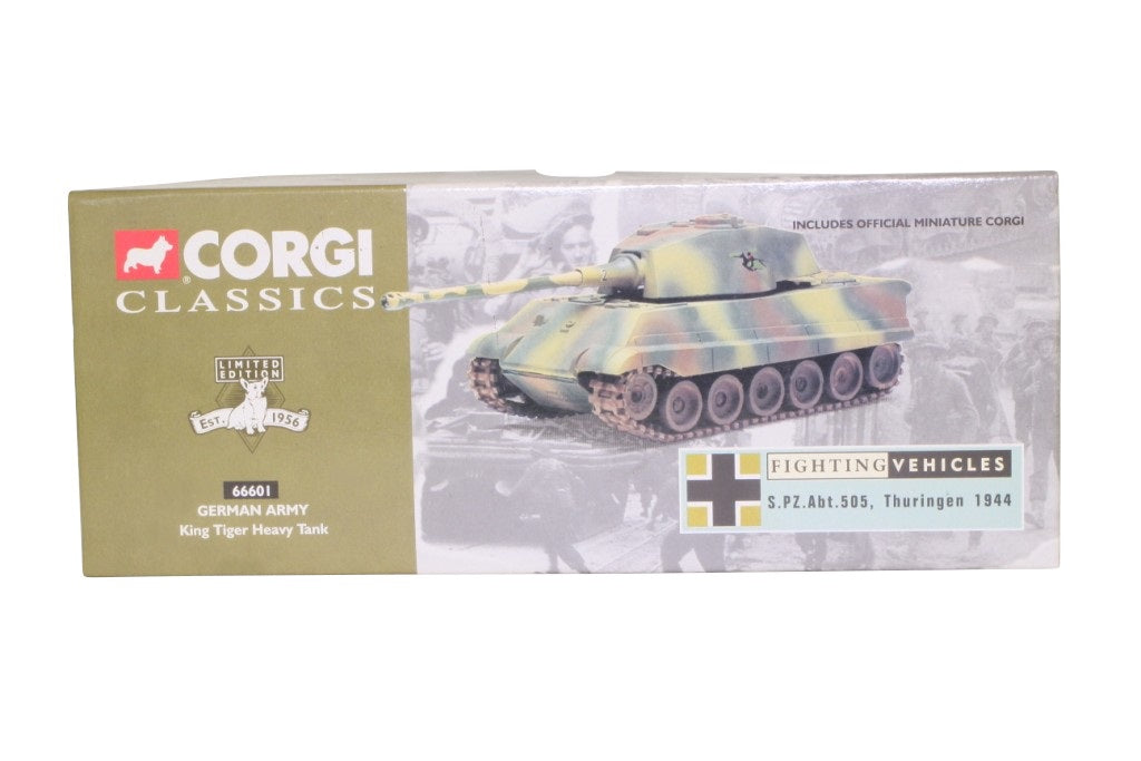 CORGI KING TIGER HEAVY TANK THURINGEN 1944