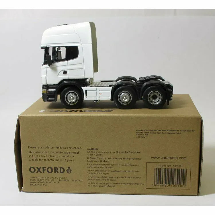 OXFORD SCANIA CAB WHITE IDEAL FOR CODE 3 MODELLING