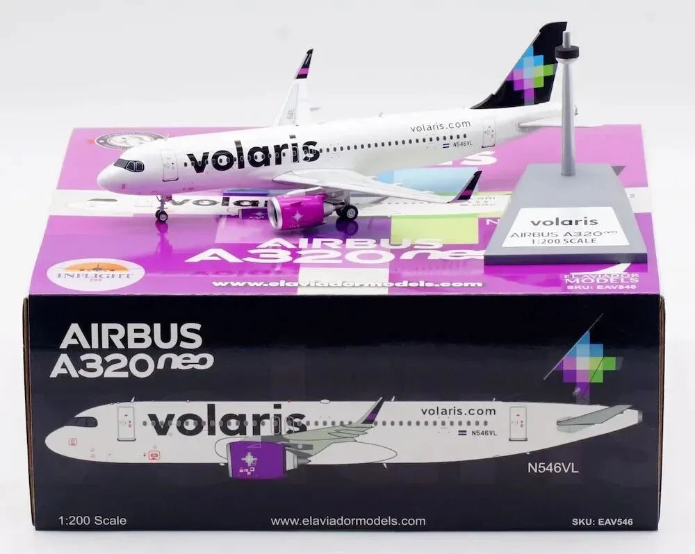 EL AVIADOR MODELS A320NEO VOLARIS EL SALVADOR REG: N546VL