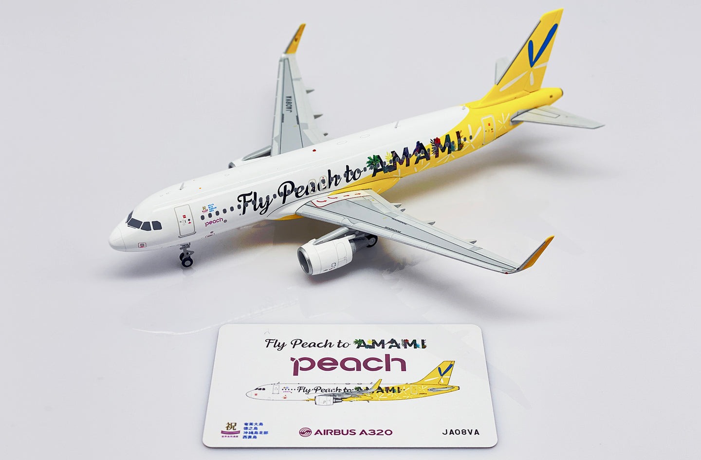 JCWINGS PEACH AVIATION A320 REG: JA08VA