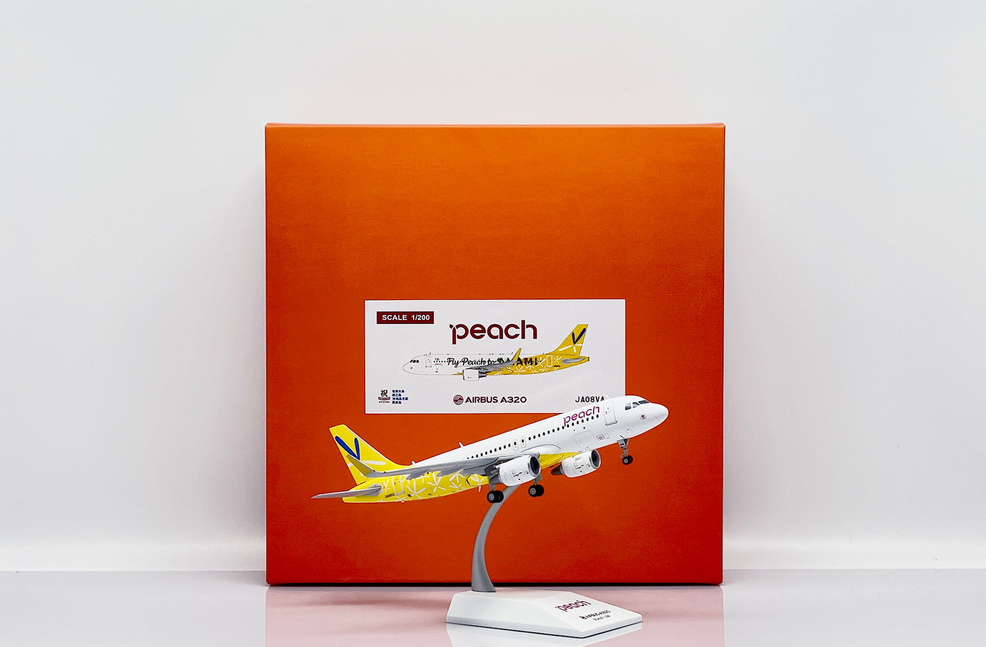JCWINGS PEACH AVIATION A320 REG: JA08VA