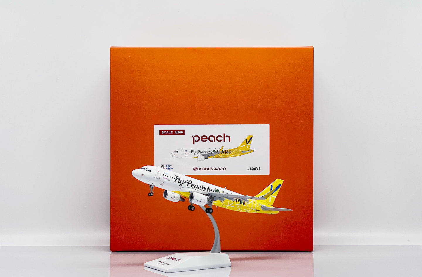 JCWINGS PEACH AVIATION A320 REG: JA08VA