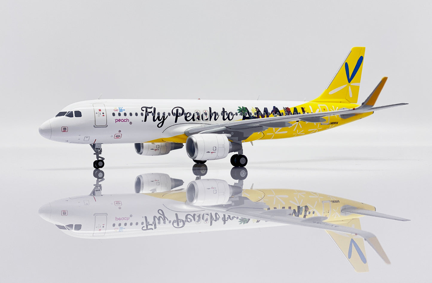JCWINGS PEACH AVIATION A320 REG: JA08VA