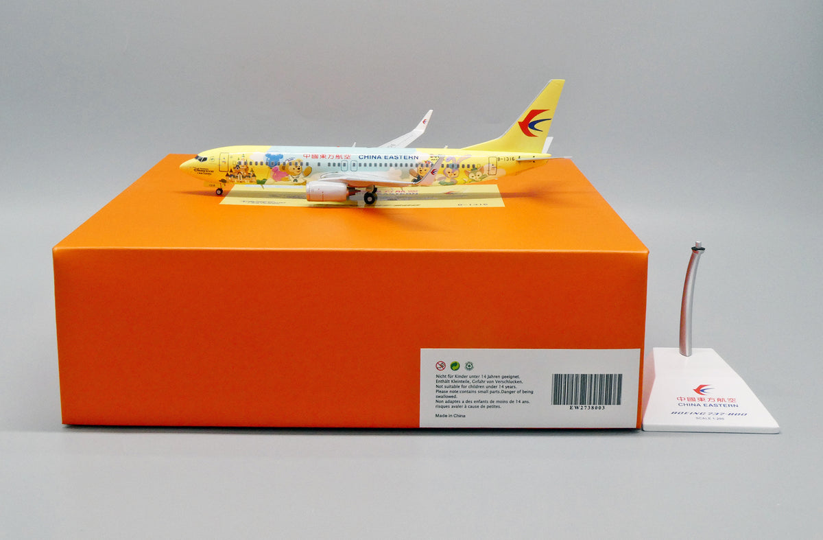 JC WINGS B737-800 CHINA EASTERN AIRLINES "DUFFY LIVERY" REG: B-1316