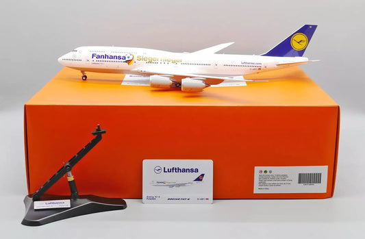JC WINGS B747-8 LUFTHANSA "FANHANSA SIEGERFLIEGER" REG: D-ABYI