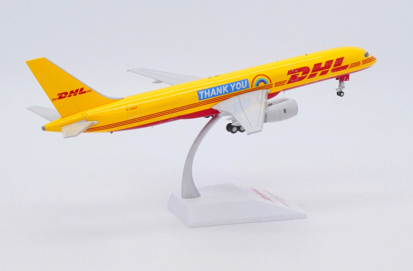 JC WINGS B757-200(PCF) DHL AIR "THANK YOU LIVERY" REG: G-DHKF