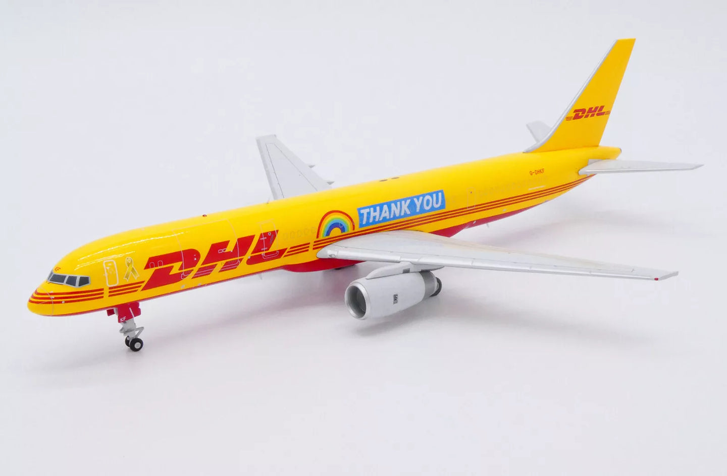 JC WINGS B757-200(PCF) DHL AIR "THANK YOU LIVERY" REG: G-DHKF