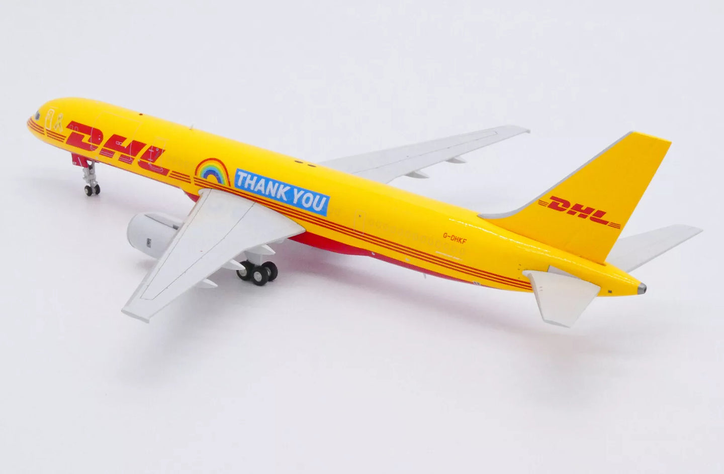 JC WINGS B757-200(PCF) DHL AIR "THANK YOU LIVERY" REG: G-DHKF