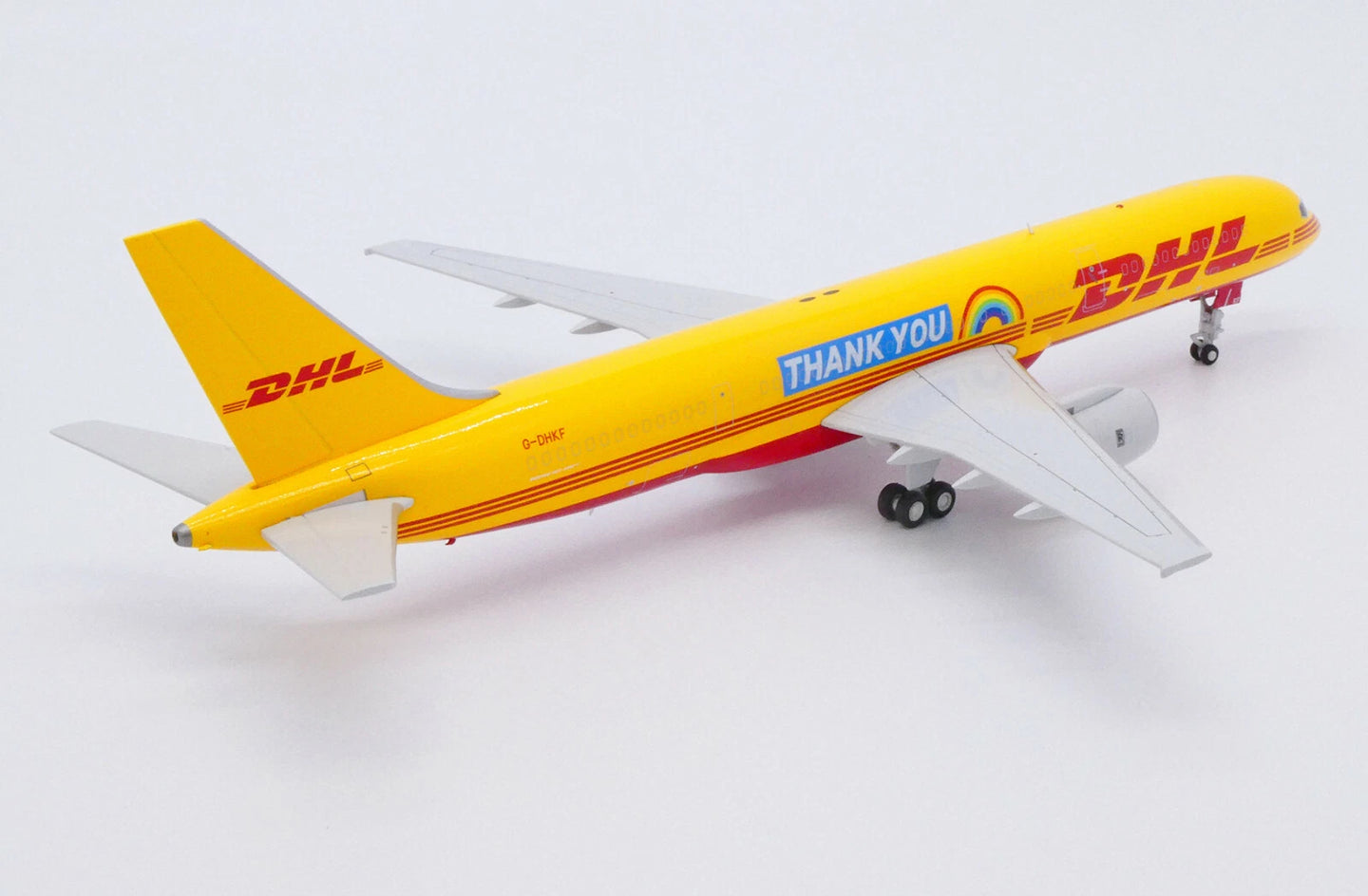 JC WINGS B757-200(PCF) DHL AIR "THANK YOU LIVERY" REG: G-DHKF