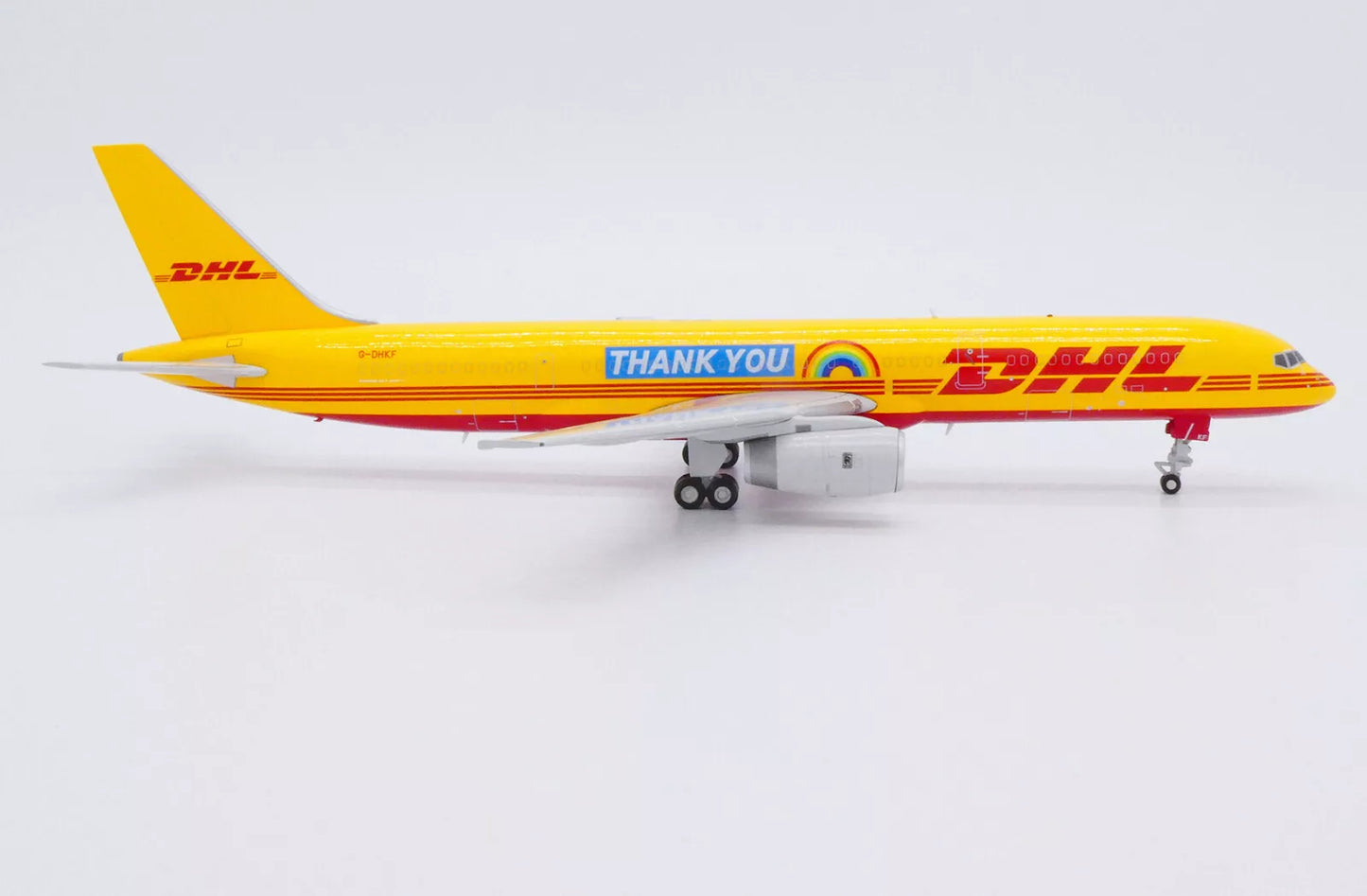 JC WINGS B757-200(PCF) DHL AIR "THANK YOU LIVERY" REG: G-DHKF