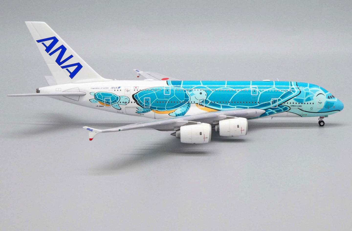JC WINGS A380 ALL NIPPON AIRWAYS (ANA) "FLYING HONU KAI" REG: JA382A