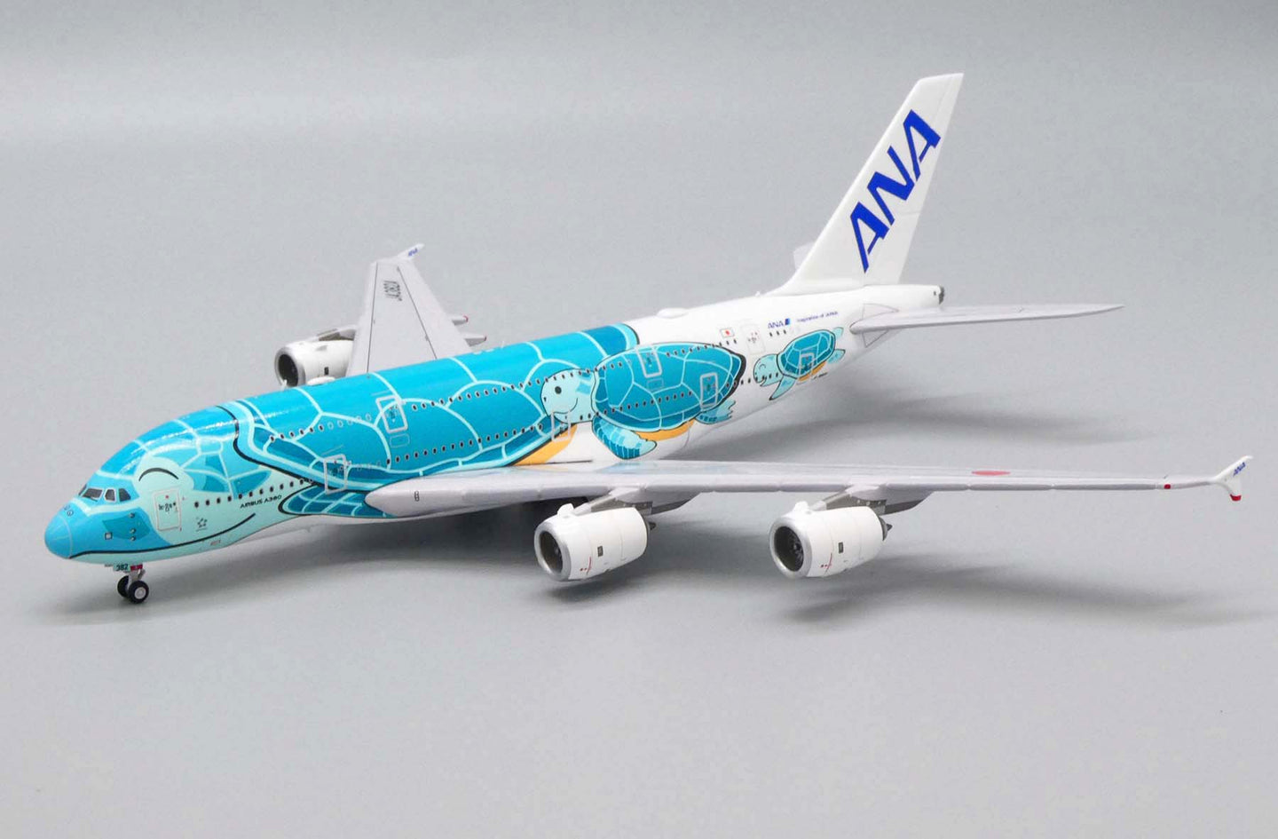 JC WINGS A380 ALL NIPPON AIRWAYS (ANA) "FLYING HONU KAI" REG: JA382A