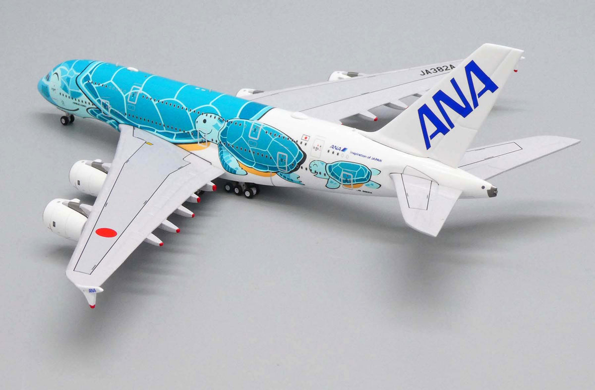 JC WINGS A380 ALL NIPPON AIRWAYS (ANA) "FLYING HONU KAI" REG: JA382A