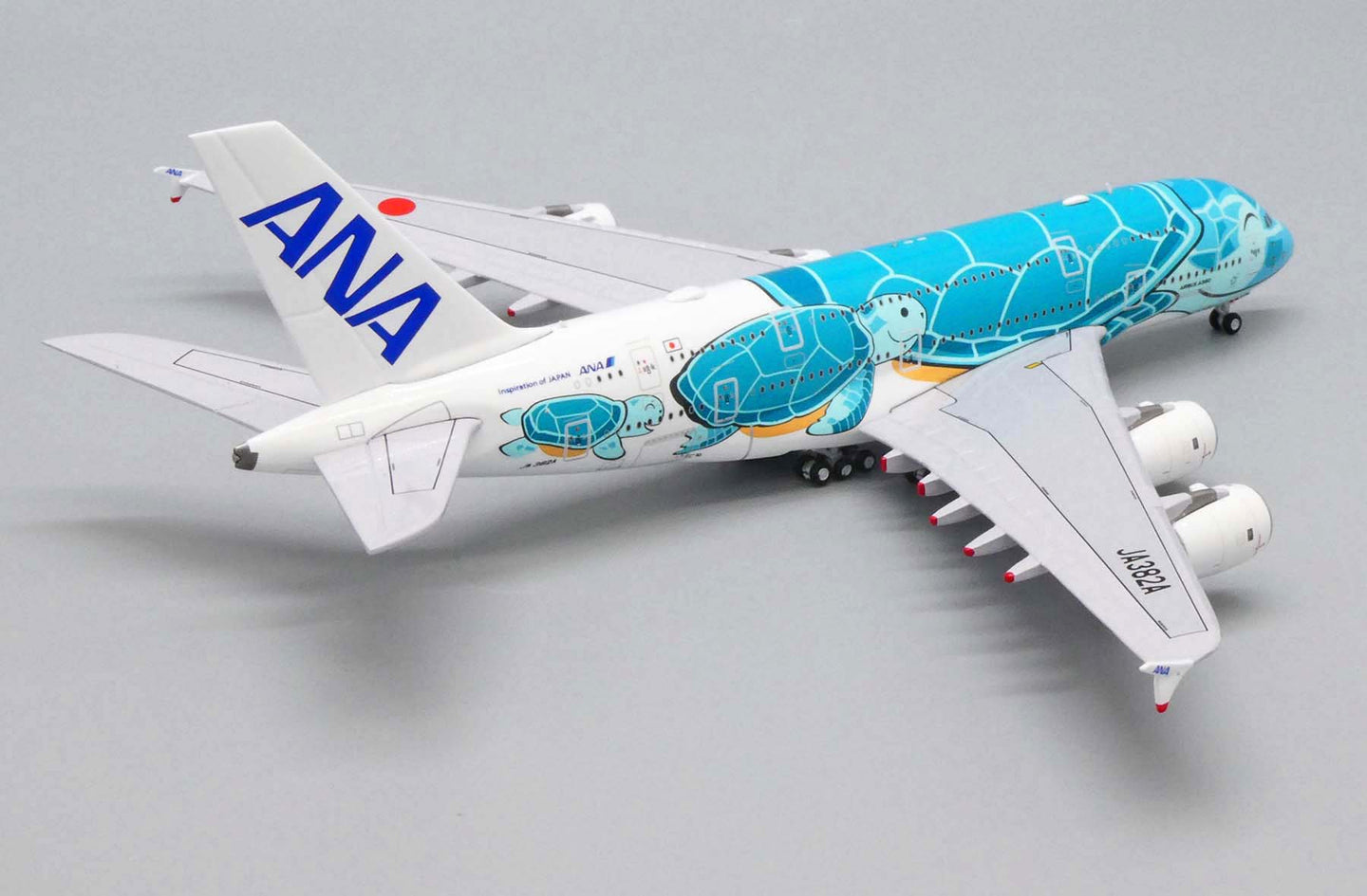 JC WINGS A380 ALL NIPPON AIRWAYS (ANA) "FLYING HONU KAI" REG: JA382A