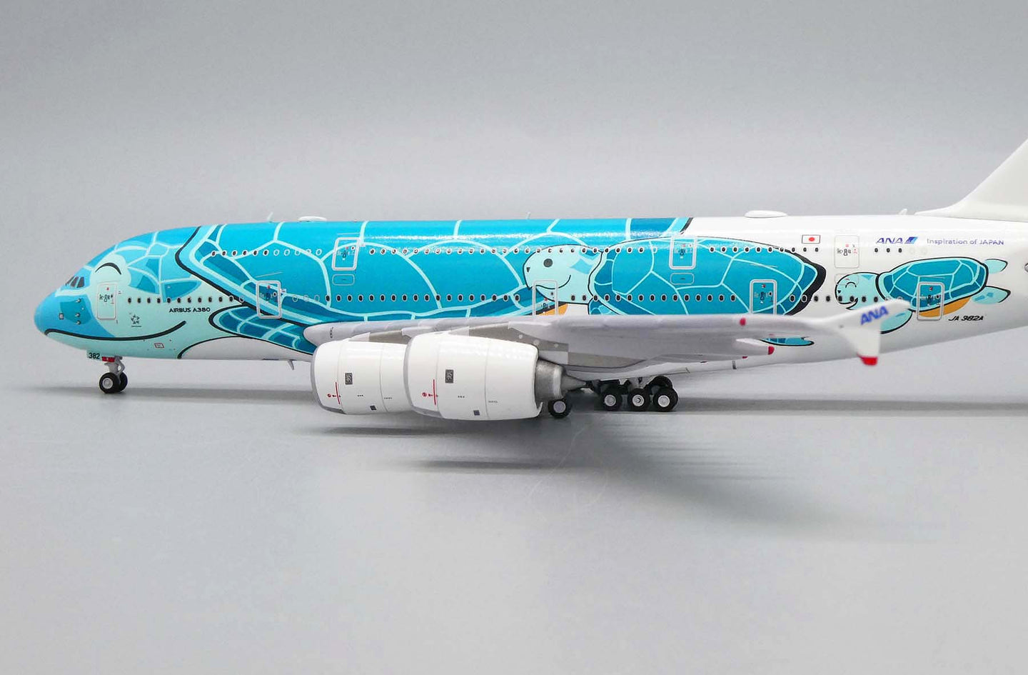 JC WINGS A380 ALL NIPPON AIRWAYS (ANA) "FLYING HONU KAI" REG: JA382A