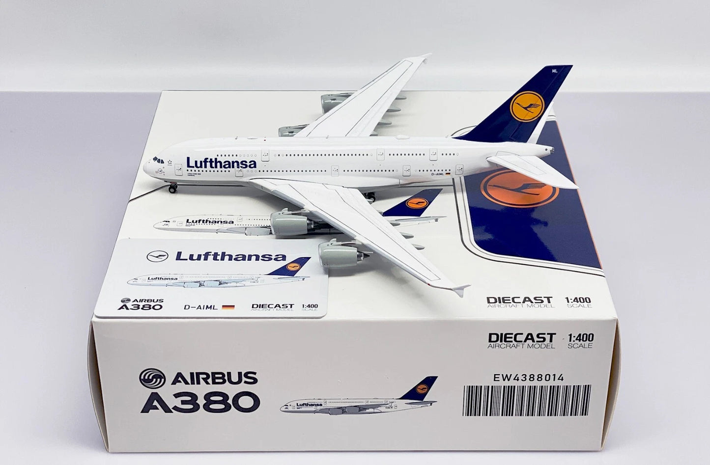 JC WINGS A380 LUFTHANSA REG: D-AIML