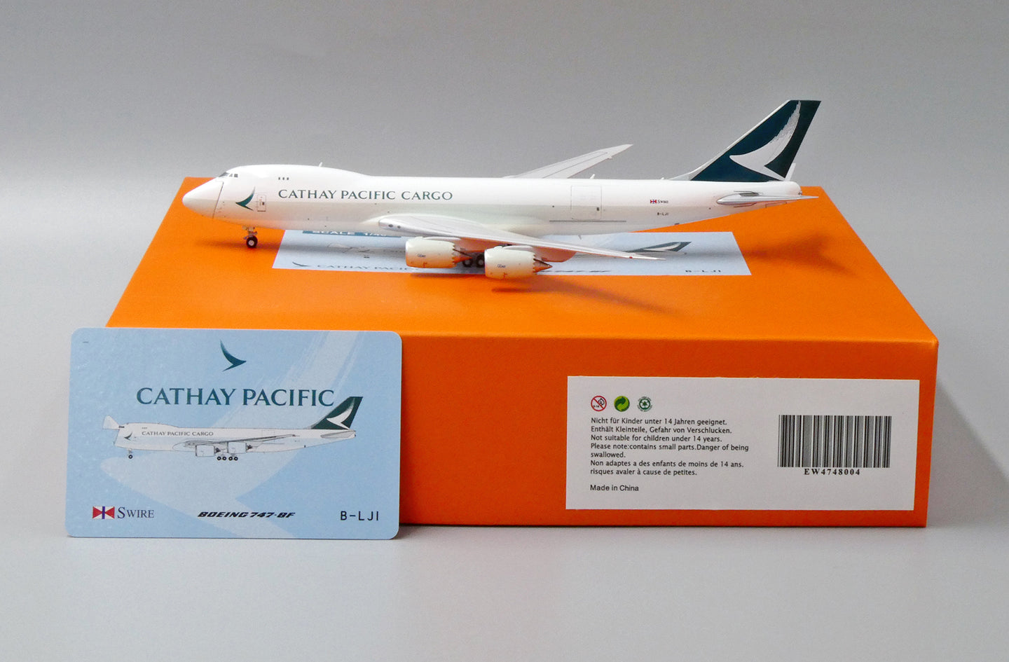 JC WINGS B747-8F MISC CARGO INTERACTIVE SERIES REG: B-LJI