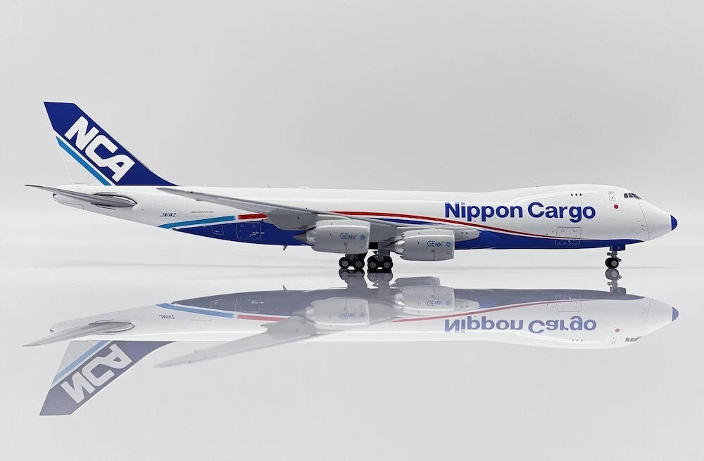 JC WINGS B747-8F NIPPON CARGO AIRLINES "BLUE NOSE" REG: JA11KZ
