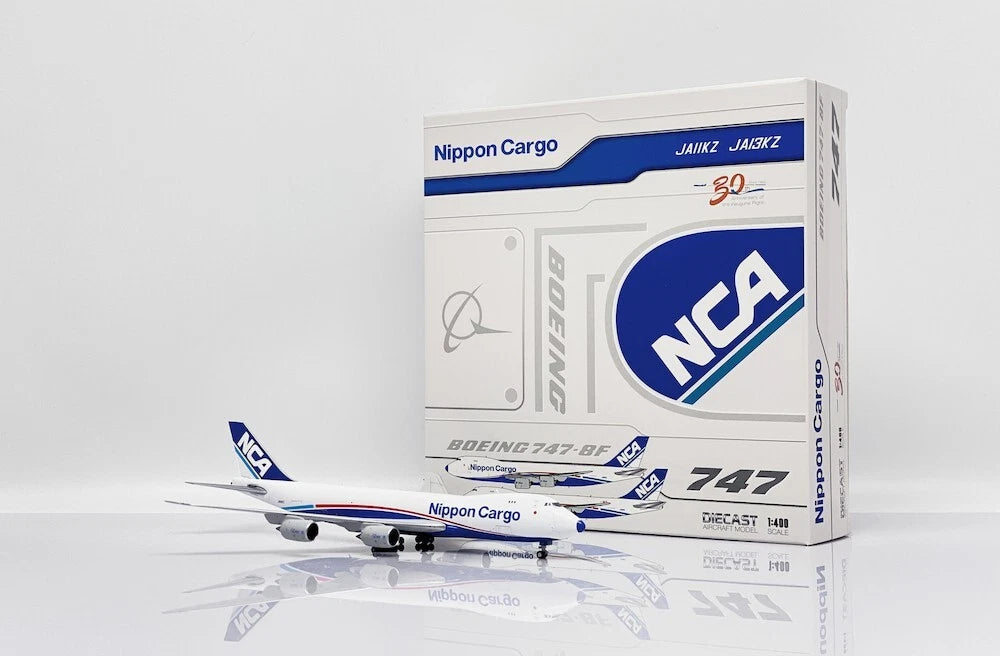 JC WINGS B747-8F NIPPON CARGO AIRLINES "BLUE NOSE" REG: JA11KZ