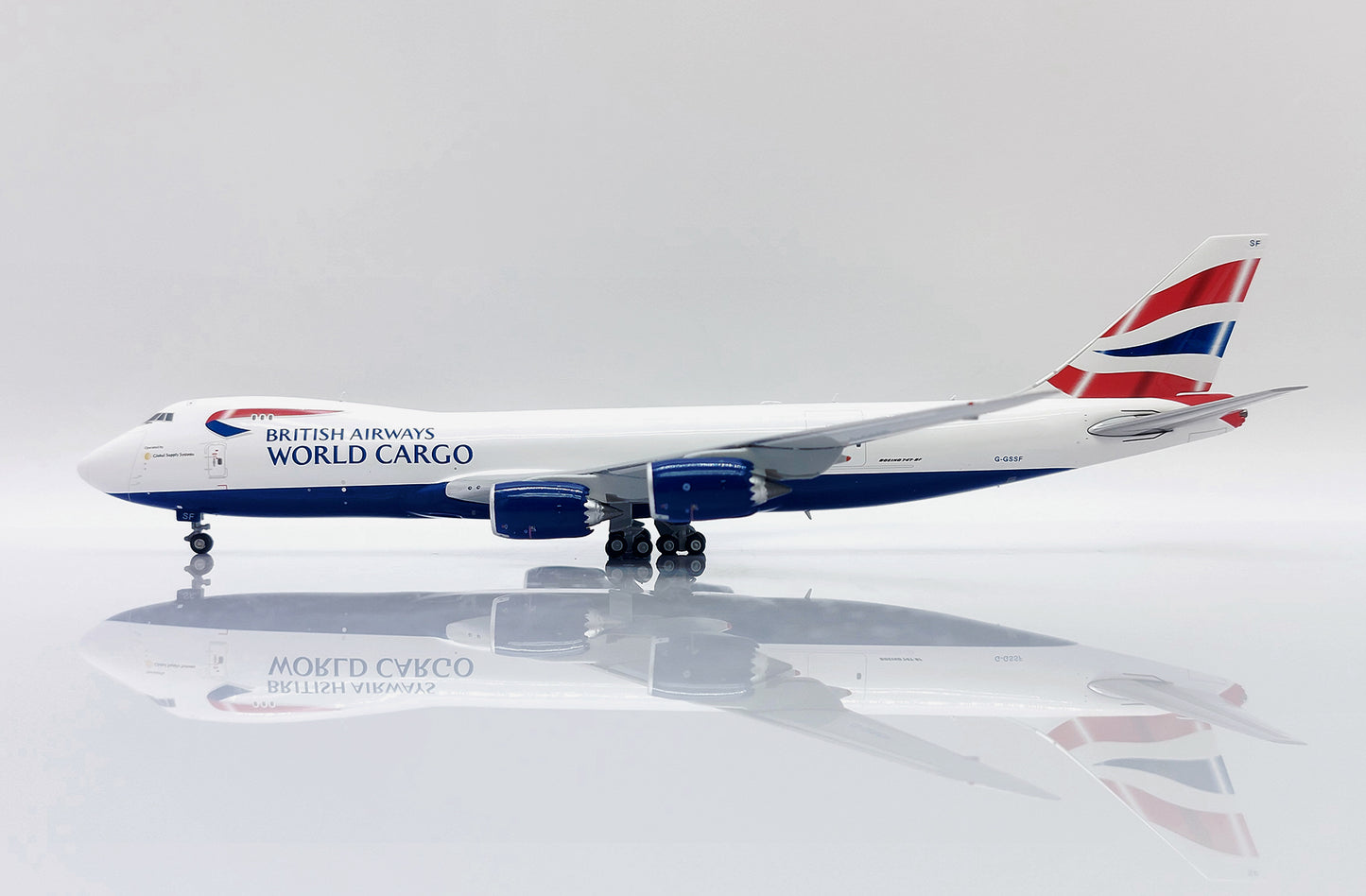 JC WINGS B747-8F BRITISH AIRWAYS WORLD CARGO REG: G-GSSF