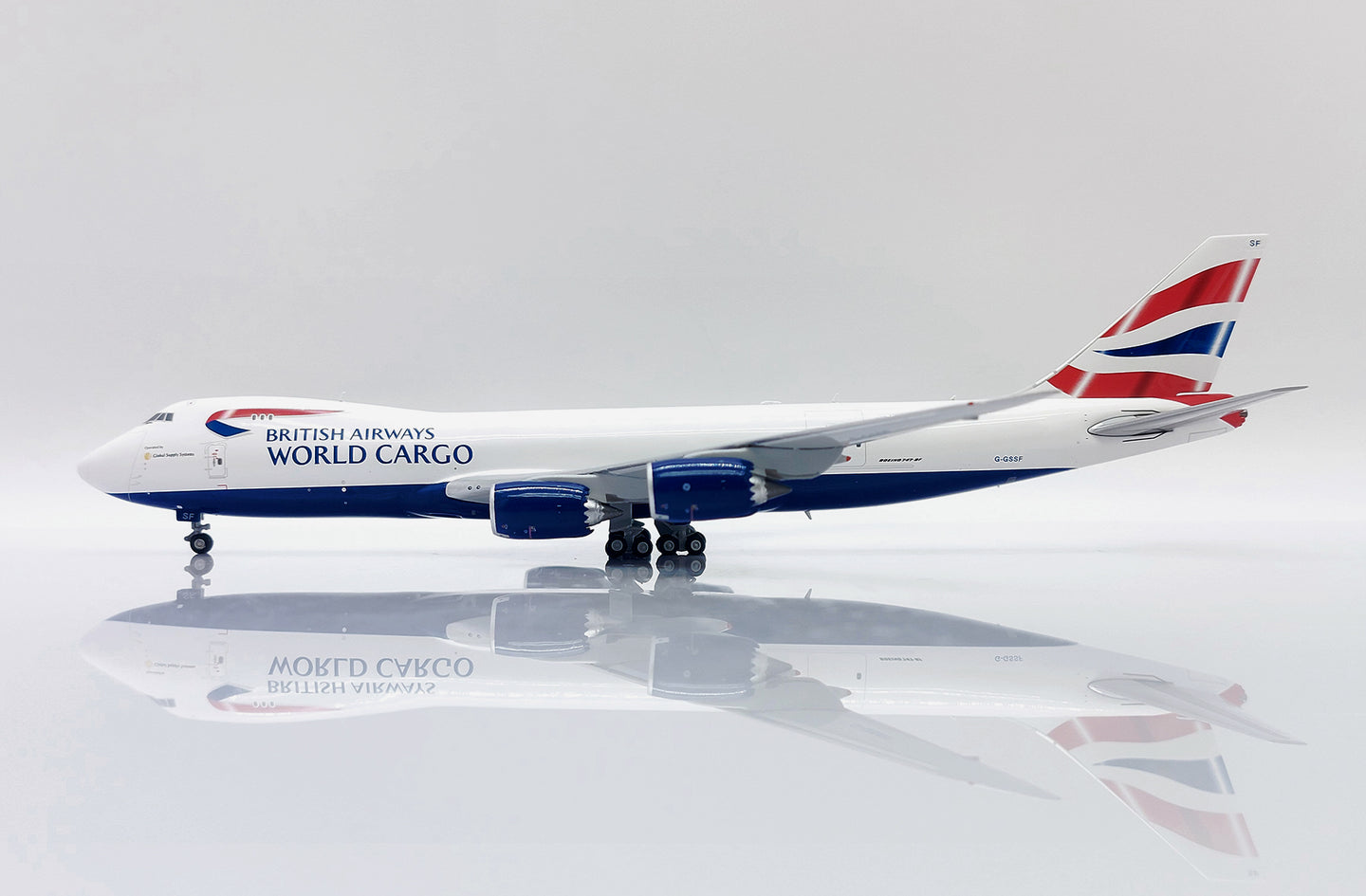 JC WINGS B747-8F BRITISH AIRWAYS WORLD CARGO REG: G-GSSF