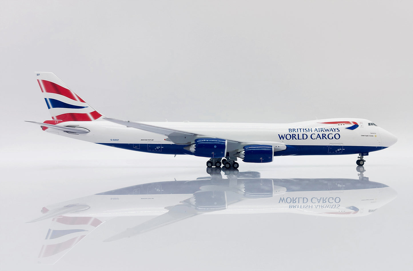 JC WINGS B747-8F BRITISH AIRWAYS WORLD CARGO REG: G-GSSF