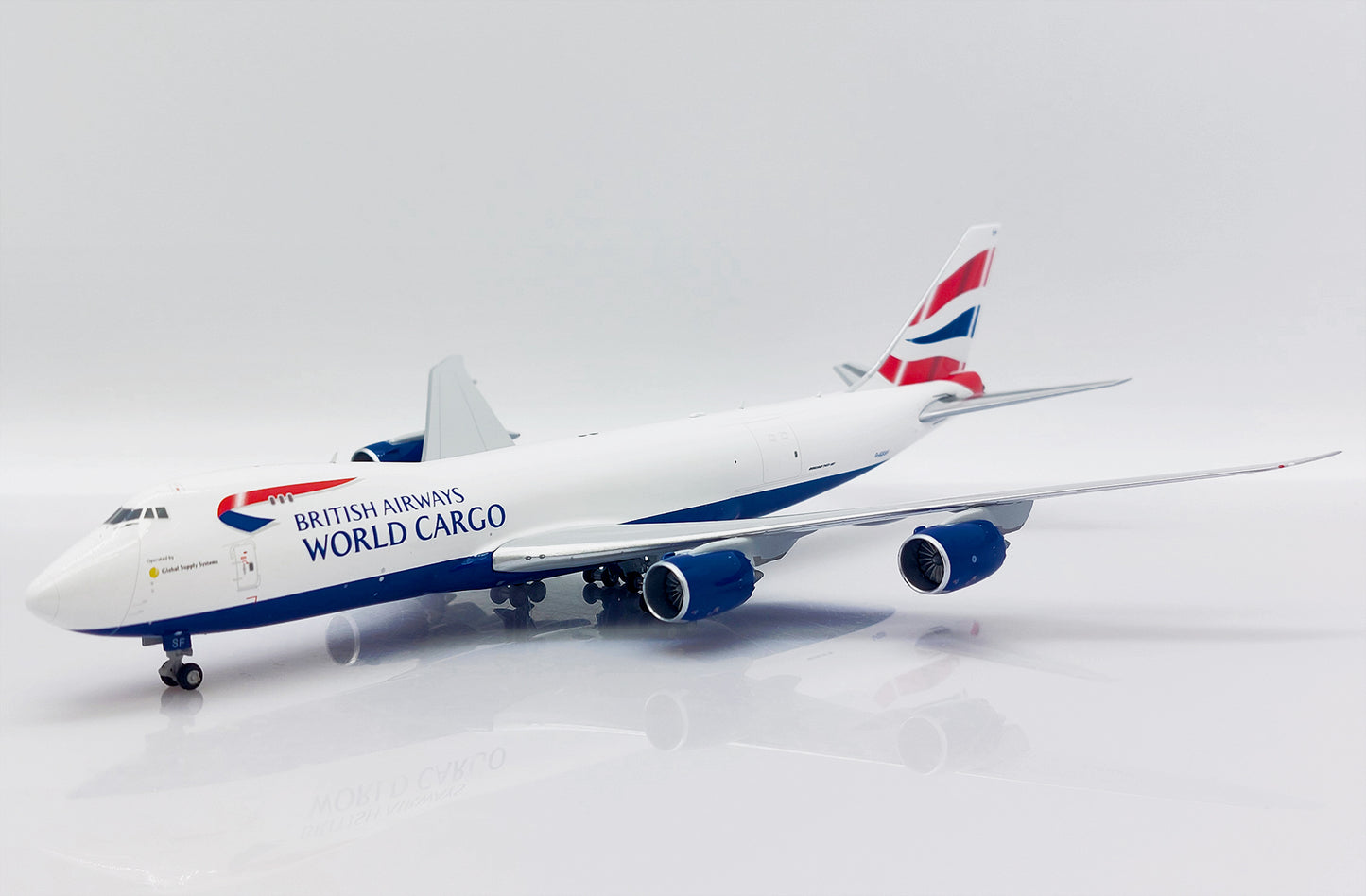 JC WINGS B747-8F BRITISH AIRWAYS WORLD CARGO REG: G-GSSF