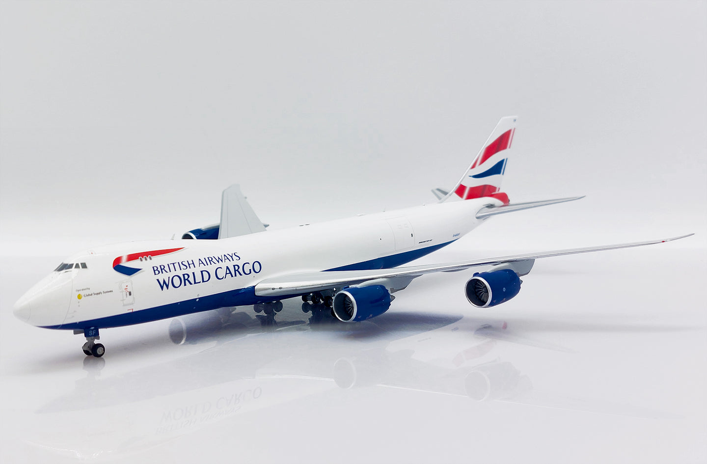 JC WINGS B747-8F BRITISH AIRWAYS WORLD CARGO REG: G-GSSF