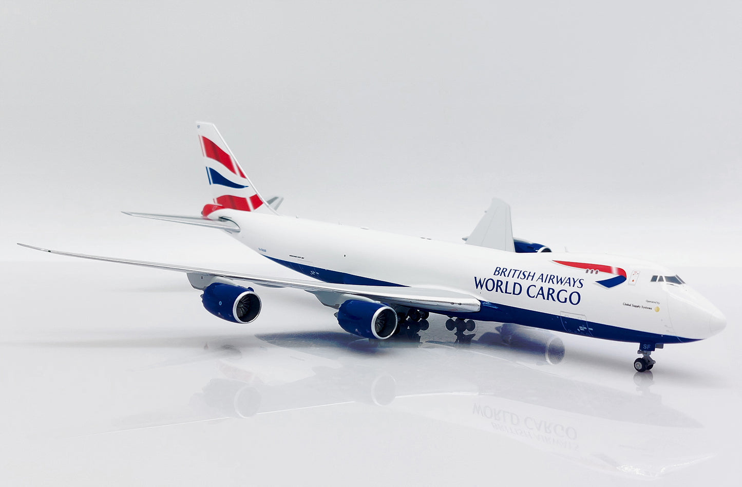 JC WINGS B747-8F BRITISH AIRWAYS WORLD CARGO REG: G-GSSF