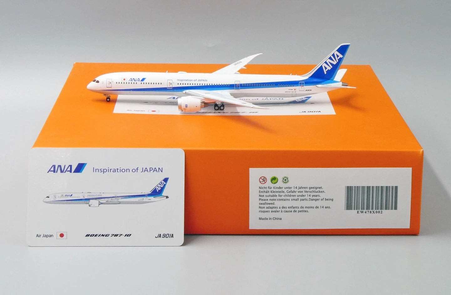 JCWINGS B787 ALL NIPPON AIRWAYS REG: JA901A