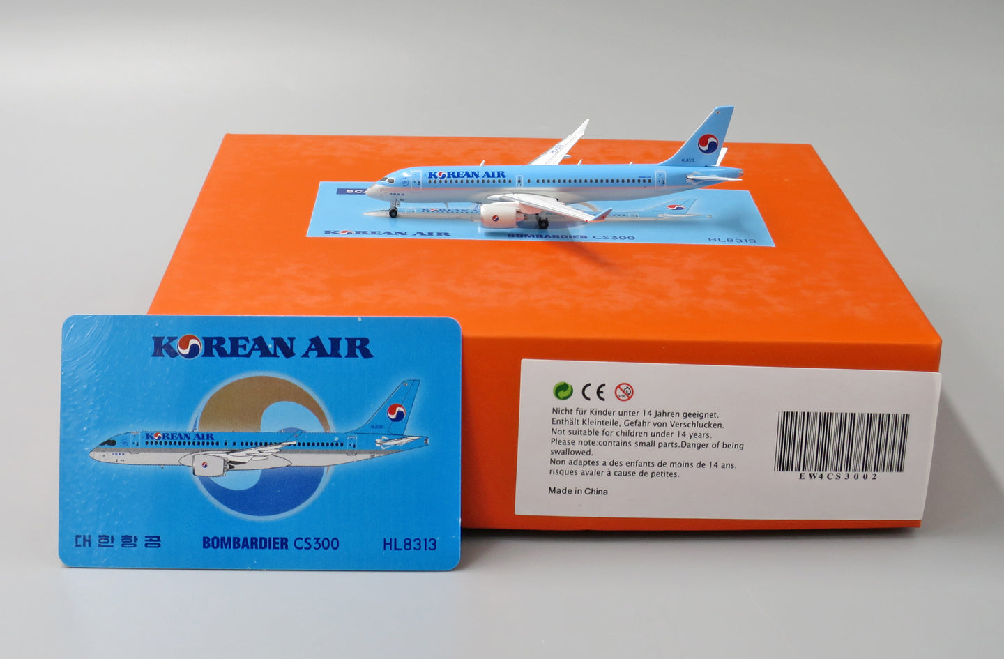 JCWINGS KOREAN AIR BOMBARDIER CS300 REG: HL8313